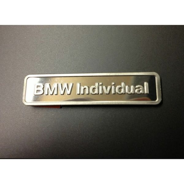 Original BMW Individual Badge Logo Emblem untuk Velg dll