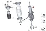 Original BMW F10 Adaptive Shock Breaker Roda Depan KIRI - Image 5