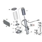 Original BMW F15 X5 F16 X6 Accelaration Sensor Belakang 37146875052 - Image 4