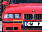 Original BMW E36 LCI M3 M Tech Impact strip Tutup Tow Hook Cover Mata Derek 51112265639 - Image 6