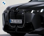 Original BMW I20 iX BEV M Sport M70 LCI Style Dark Shadow Kidney Grill Iconic Glow