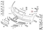 BMW E90 Bracket Mounting Font Bumper Bemper Depan KIRI 51117134097 - Image 4