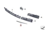 Original BMW F10 Trim Finisher Rod Cover Lis Gril Bemper Depan KIRI - Image 4
