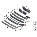 Original BMW E84 X1 Gril Air Intake Grill Bemper KANAN 51117303758 - Image 4