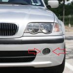 Original BMW E46 M Tech 1 Trim Ring Lampu Kabut Bemper Depan KIRI 51117890097 - Image 5