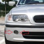 Original BMW E46 M Tech 1 Trim Ring Lampu Kabut Bemper Depan KANAN  51117890098 - Image 4