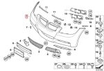 Original BMW E90 M Edition Bumper Unpainted Bemper depan - Gambar 5