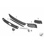 Original BMW G30 M Sport Bumper Black Trim Finisher KANAN 51118064980 - Image 5
