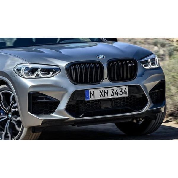 Original BMW F97 X3M Kidney Grill High Gloss Black Hitam G01 X3