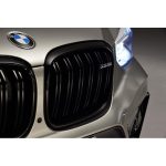 Original BMW F97 X3M Kidney Grill High Gloss Black Hitam G01 X3 - Gambar 4