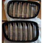 Original BMW F97 X3M Kidney Grill High Gloss Black Hitam G01 X3 - Gambar 5
