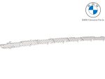 Original BMW E53 X5 PRE-LCI Titan Sports Package Front Bumper Grille Grill Bemper Depan Hitam 51118269744