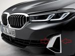 Original BMW G30 LCI 530i Opulence Lis Chrome Trim Finisher Bemper Depan KIRI 51119463481