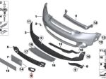 Original MINI R60 R61 Brake Air Duct Black Selongsong Rem KIRI - Image 5