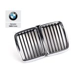 Original BMW E30 Kidney Gril Chrome Tengah Depan 51131945877