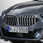 Original BMW F44 218i Gran Coupe Luxury Line Chrome Front Kidney Grille Grile Depan 51135A39375
