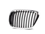 Original BMW E39 Chrome Kidney Grill Facelift Asli - KIRI