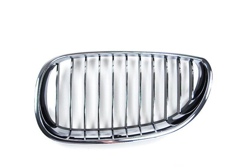 51137065701_A Original BMW E60 LCI Chrome Kidney Grill Facelift KIRI 51137065701 - Image 1