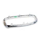 Original BMW E65 E66 LCI Kidney Grill Surround Bingkai Gril Chrome KANAN - Image 3