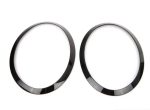 Original MINI F55 F56 F57 Piano Black Headlight Ring Lampu Depan - Image 4