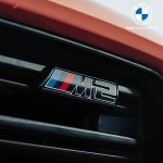 Original BMW G87 M2 LCI Facelift Emblem Badge Kidney Gril Grill Depan Gloss Black