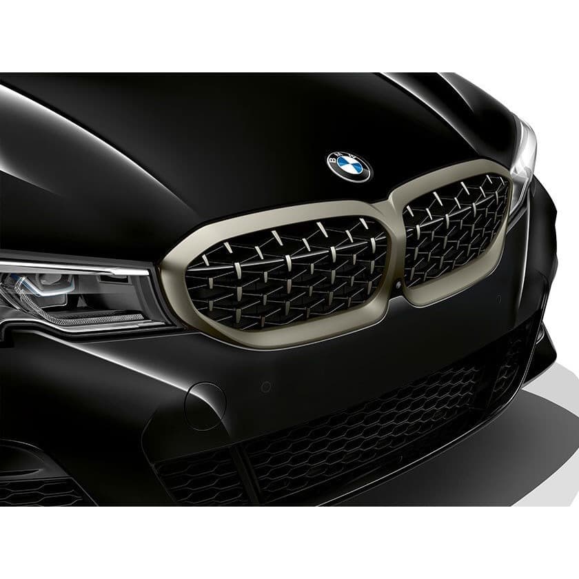 51138079741_A Ori BMW G20 G21 M340i Diamond Style Kidney Grill Cerium Grey Gril - Gambar 1