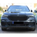 Original BMW G05 X5 G06 Kidney Grill High Gloss Black Hitam - Gambar 4