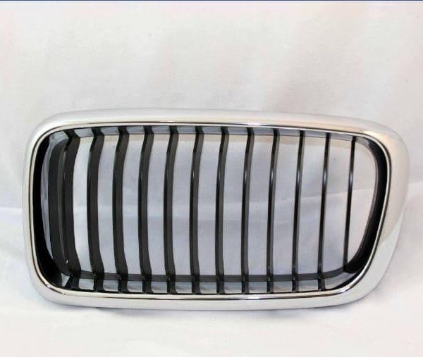 Original BMW E38 Seri 7 Facelift Chrome Kidney Grill Asli - KIRI