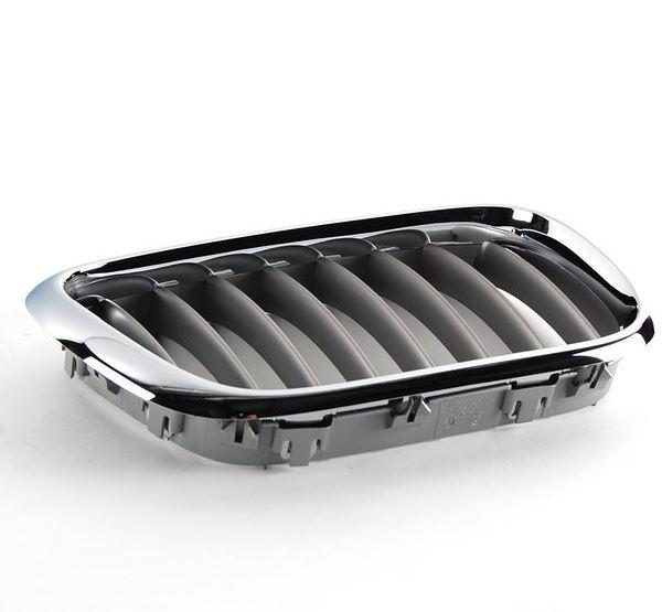Original BMW E53 X5 Chrome Titanium Kidney Grille Grill Depan KANAN