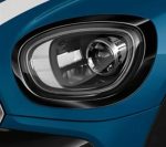 Original MINI Cooper S Countryman F60 Piano Black Headlight Ring Lampu