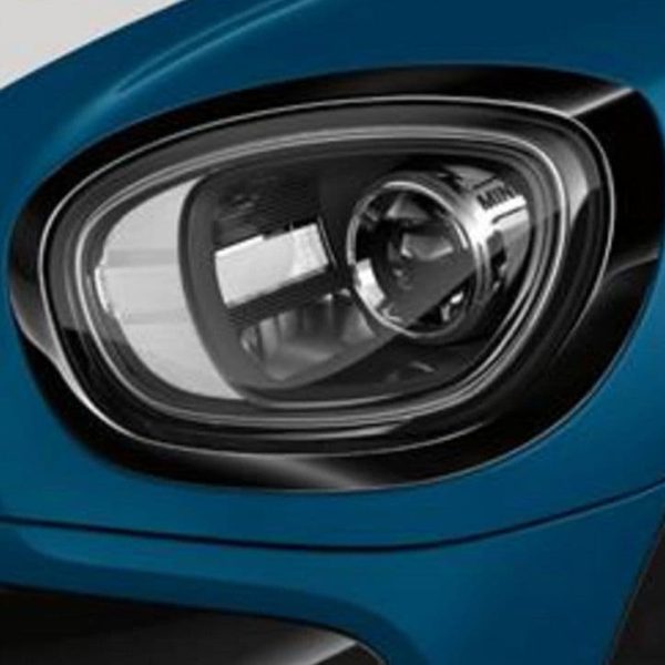 Original MINI Cooper S Countryman F60 Piano Black Headlight Ring Lampu
