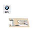 Original BMW E30 " iS " Badge Emblem Bagasi belakang mobil 51141945054