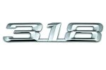 Original BMW E36 318i Badge Emblem Logo Bagasi belakang mobil