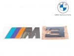 Original BMW E36 M3 Logo Emblem Badge Bagasi Belakang 51142250811 51142250539