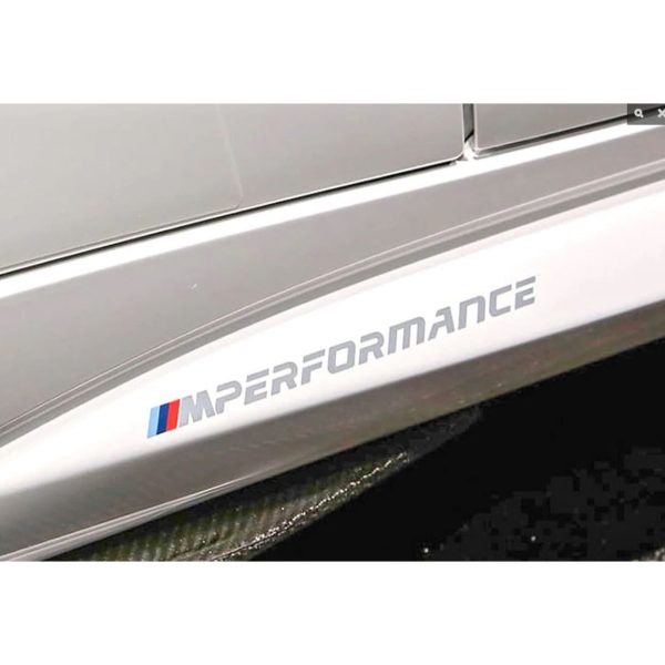 Original BMW F87 M2 M Performance Decal Set Sticker for Side Skirt