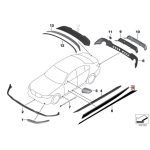 HARGA PROMO Original BMW G20 G21 M Performance Motorsport Decals Sticker Foil Body - Image 6