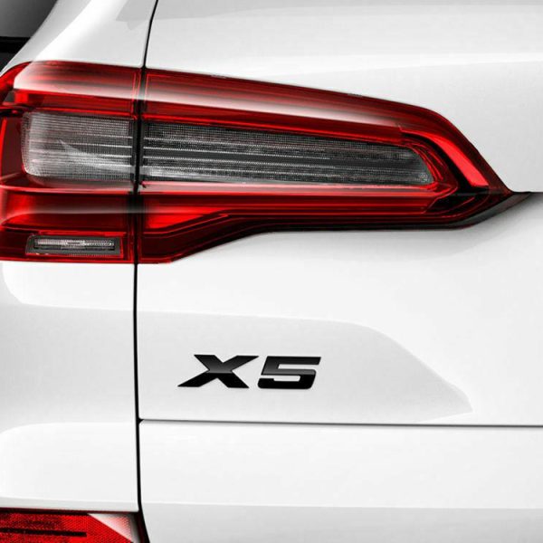 BMW G05 X5 Gloss Black Badge Emblem Bagasi Belakang 51142472837