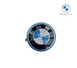 Original BMW U11 iX1 BEV EV Logo Emblem Badge Kap Mesin Depan 82mm