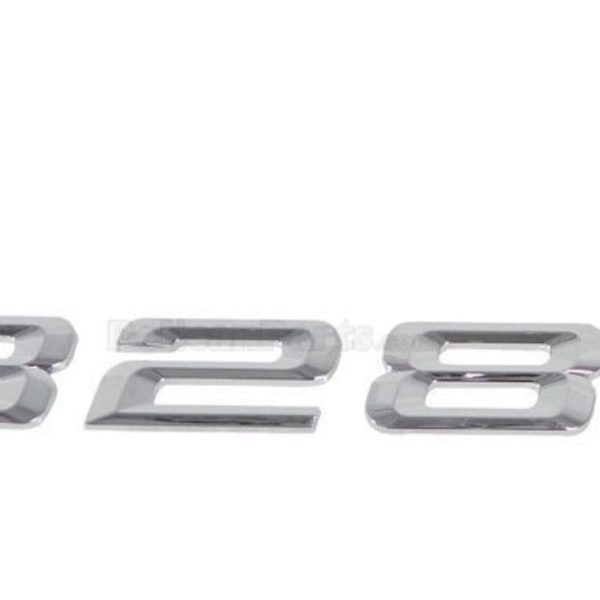 Original BMW F30 328i Badge Emblem Logo Bagasi belakang mobil