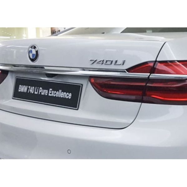 Original BMW G12 740Li Badge Emblem Bagasi belakang mobil 51147376823