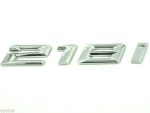 Original BMW 218i F46 Gran Tourer Badge Emblem Bagasi belakang mobil - Gambar 3