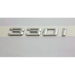 Original BMW F30 330i Badge Emblem Logo Bagasi belakang mobil - Gambar 4