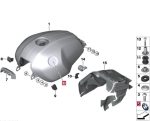 Original BMW Motorrad R nineT K21 K22 K23 K27 K30 K32 K33 KA2 KR1 KR3 Emblem Samping 70mm 51147721223 - Image 6