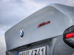 Original BMW G87 M2 CS Gloss Black with Red Edging Emblem Bagasi belakang mobil - Image 4
