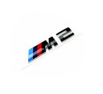 Original BMW G87 M2 Gloss Black with Silver Edging Emblem Bagasi belakang mobil 51147907772 - Image 4