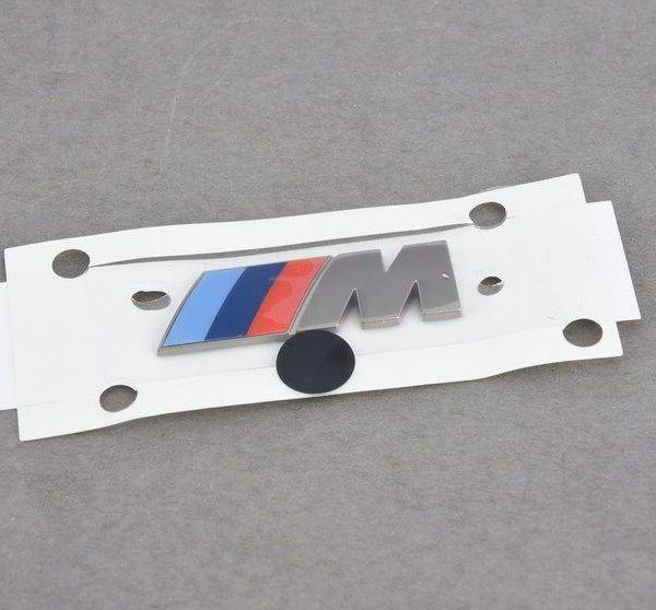 BMW G30 G31 M Sport Side Fender Badge Emblem Samping Cerium Grey