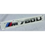 Original BMW G12 M760Li Cerium Grey Emblem Bagasi belakang mobil - Image 4