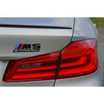 Original BMW M5 Competition Gloss Black Emblem Bagasi belakang mobil - Image 3