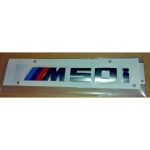 Original BMW M50i X5 G05 Badge Emblem Bagasi belakang mobil - Gambar 3