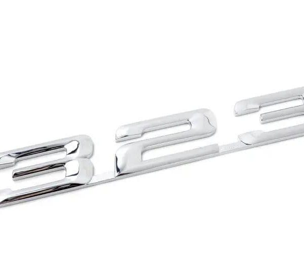 Original BMW E36 323i Badge Emblem Logo Bagasi belakang mobil